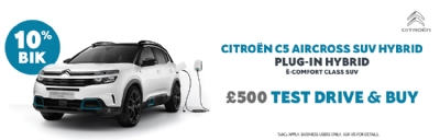 Citroen C5 Aircross SUV Hybrid - £500 Test Drive & Buy